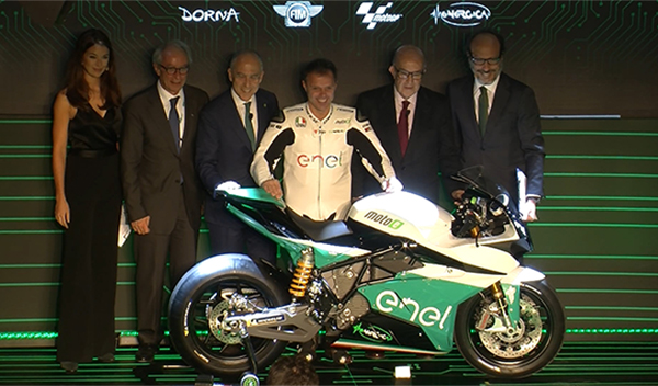 MotoE 2019, il moto mondiale elettrico avrà come sponsor Enel e Dorna