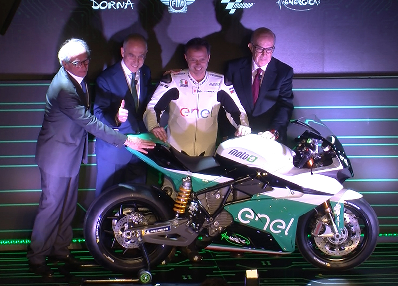 MotoE 2019, il moto mondiale elettrico avrà come sponsor Enel e Dorna