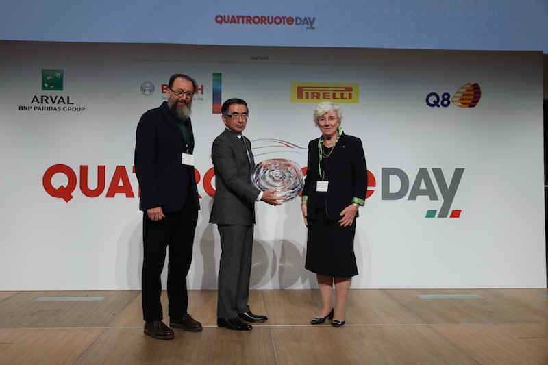 Quattroruote Day, a Suzuki il Premio Gianni Mazzocchi 2018 Quattroruote Day, a Suzuki il Premio Gianni Mazzocchi 2018