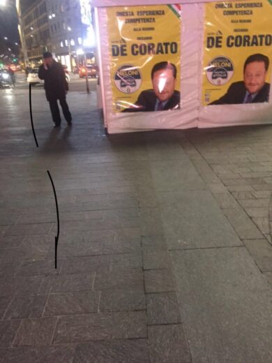 Regionali Lombardia, la solitudine di De Corato. FOTO