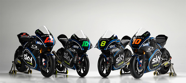 Sky Racing Team VR46, poker d’assi italiani: Bagnaia, Marini, Bulega e Foggia Sky Racing Team VR46, poker d’assi italiani: Bagnaia, Marini, Bulega e Foggia