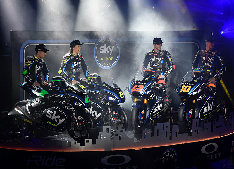 Sky Racing Team VR46, poker d’assi italiani: Bagnaia, Marini, Bulega e Foggia Sky Racing Team VR46, poker d’assi italiani: Bagnaia, Marini, Bulega e Foggia