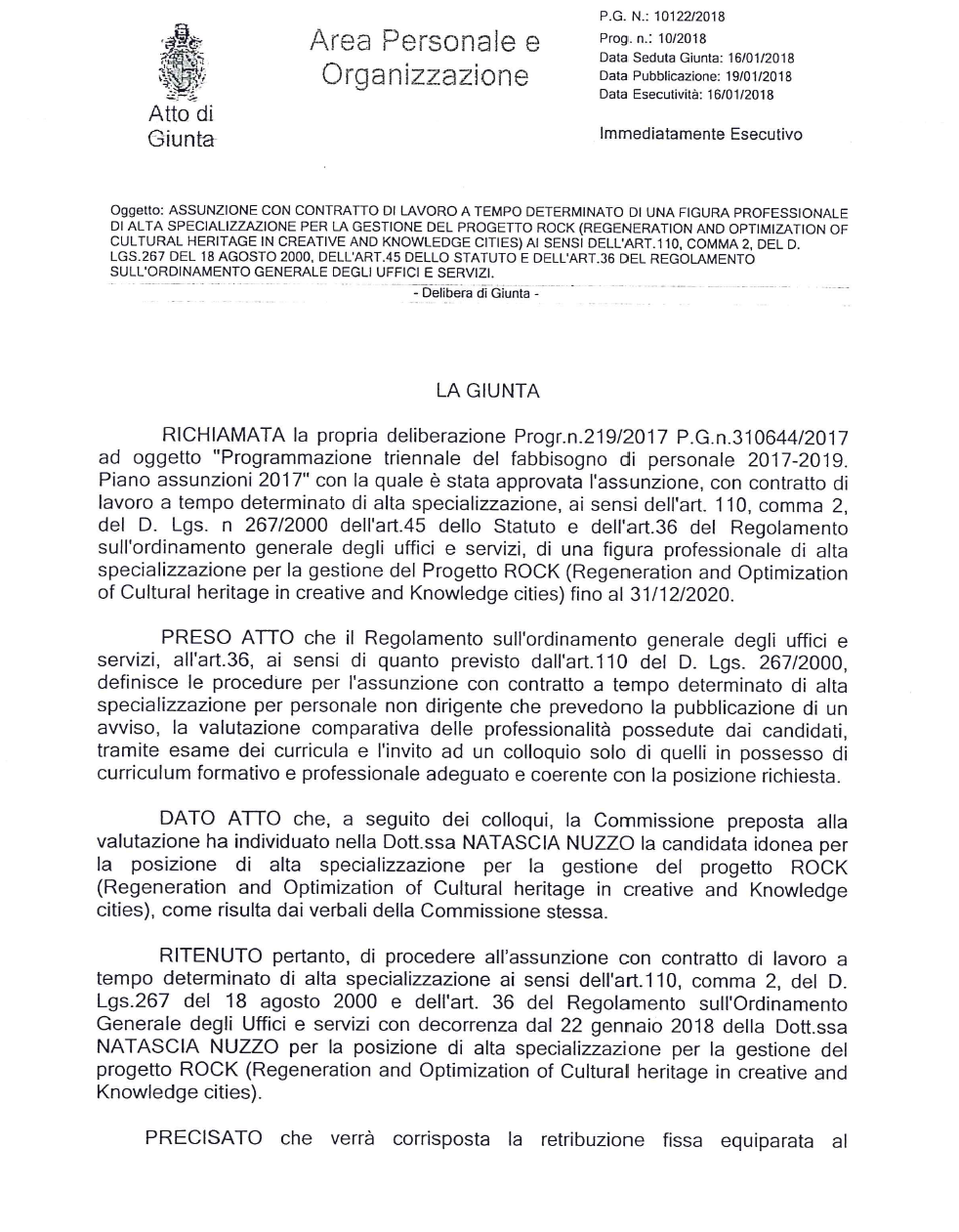 Comune Bologna: fallisce concorso pubblico ma le danno un super contratto