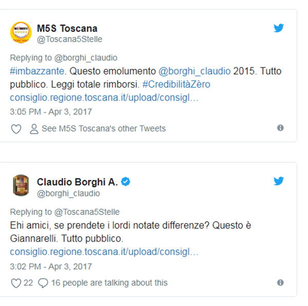 Rimborsopoli M5S, spese ‘discutibili’ anche in Toscana. I documenti: le cifre