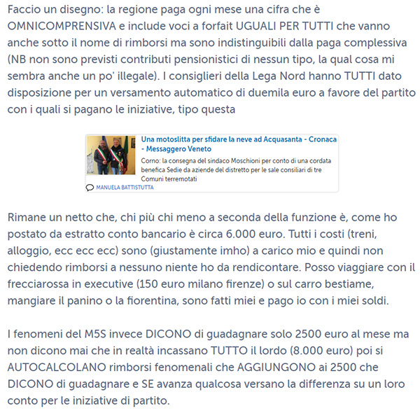 Rimborsopoli M5S, spese ‘discutibili’ anche in Toscana. I documenti: le cifre