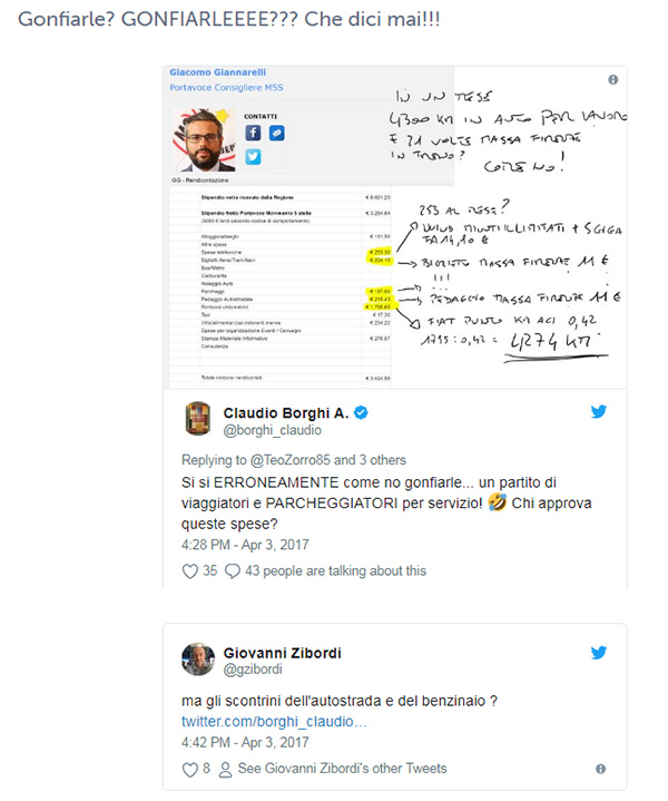 Rimborsopoli M5S, spese ‘discutibili’ anche in Toscana. I documenti: le cifre
