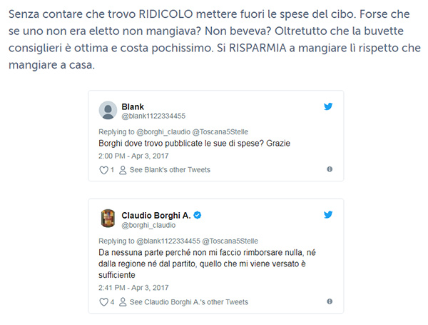 Rimborsopoli M5S, spese ‘discutibili’ anche in Toscana. I documenti: le cifre