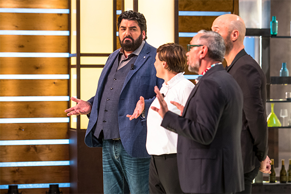 Masterchef 7 sul Ghiacciaio dello Stelvio con i campioni azzurri di sci. Foto Masterchef 7 sul Ghiacciaio dello Stelvio con i campioni azzurri di sci. Foto