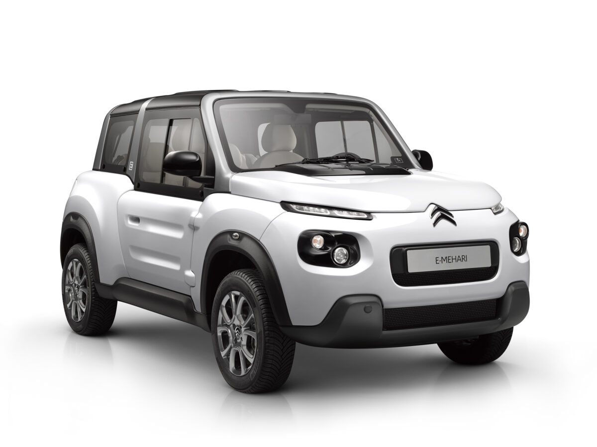 Nuova Citroen E-Mehari: tecnologia elettrica 100% Nuova Citroen E-Mehari: tecnologia elettrica 100%
