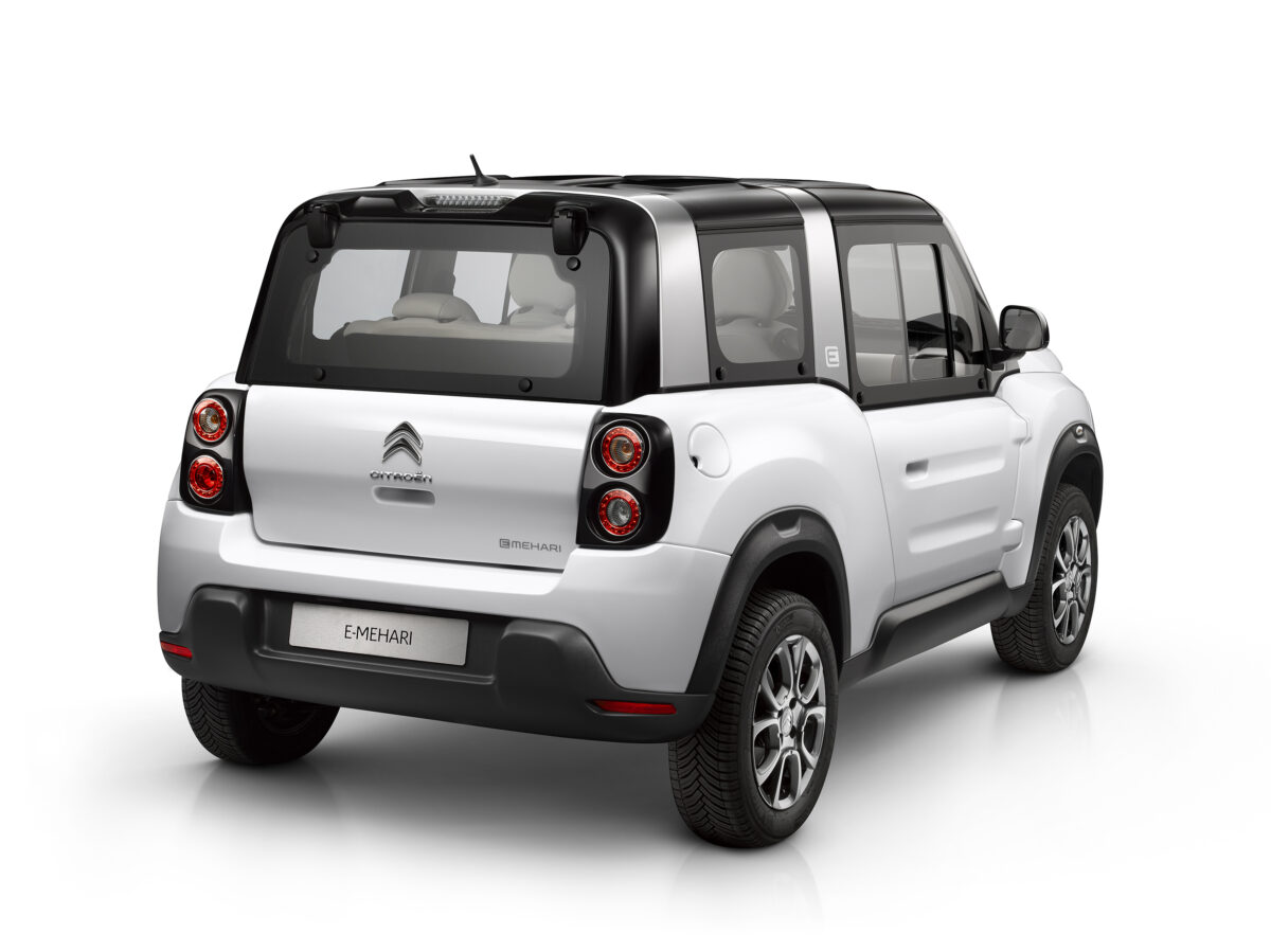 Nuova Citroen E-Mehari: tecnologia elettrica 100% Nuova Citroen E-Mehari: tecnologia elettrica 100%