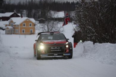 Rally di Svezia, le C3 WRC danzano sulla neve
