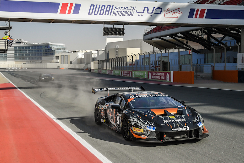 Lamborghini Super Trofeo Middle East, in gara 1 vincono Bartholomew e Pull Lamborghini Super Trofeo Middle East, in gara 1 vincono Bartholomew e Pull