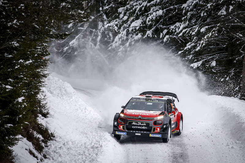 Rally di Svezia, la Citroen C3 WRC sul podio Rally di Svezia, la Citroen C3 WRC sul podio