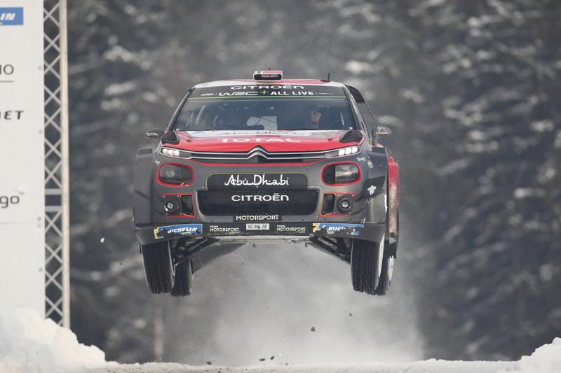 Rally di Svezia, la Citroen C3 WRC sul podio Rally di Svezia, la Citroen C3 WRC sul podio
