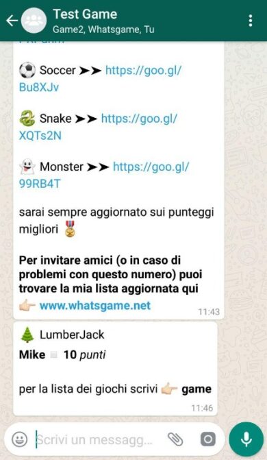 Whatsapp: arrivano i giochi per i gruppi. Ecco come fare