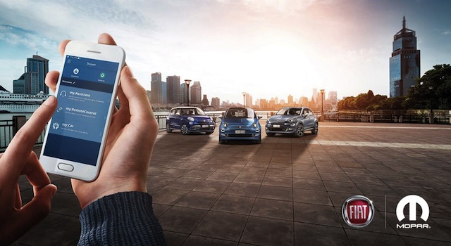 Debutta sulla Fiat 500 il nuovo Mopar Connect Debutta sulla Fiat 500 il nuovo Mopar Connect