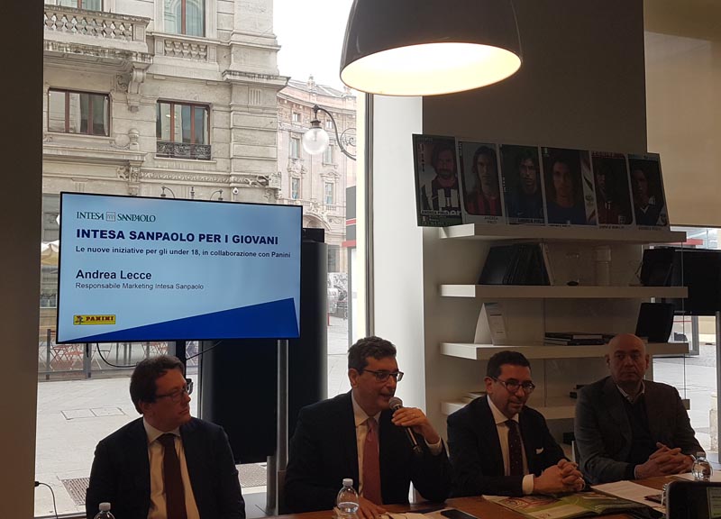 Galleria foto 'Intesa Sanpaolo per gli under 18: servizi ad hoc, figurine Panini e nuovo spot' - foto 1