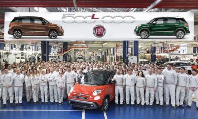 Fiat 500L prodotta la  500millesima
