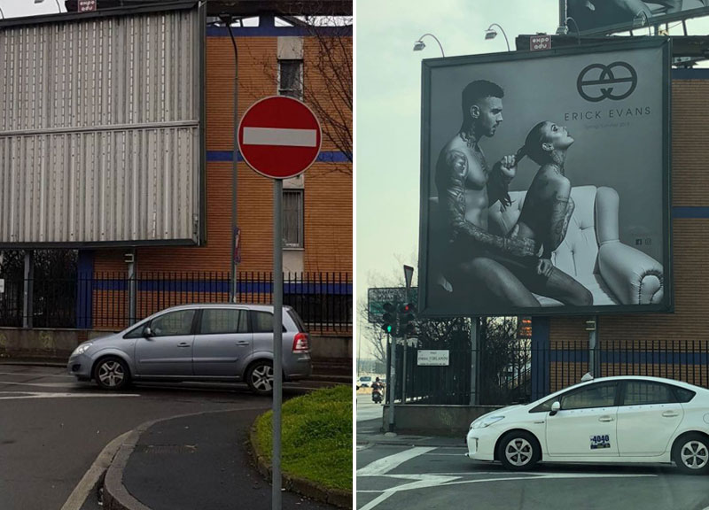 Galleria foto 'Milano, pubblicità sessista: dopo Napoli rimossa anche a Milano. Foto' - foto 1