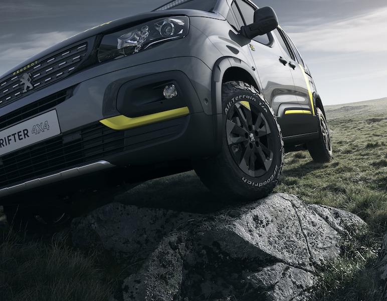 Ginevra 2018 Peugeot presenta il Rifter 4X4 Concept Ginevra 2018 Peugeot presenta il Rifter 4X4 Concept