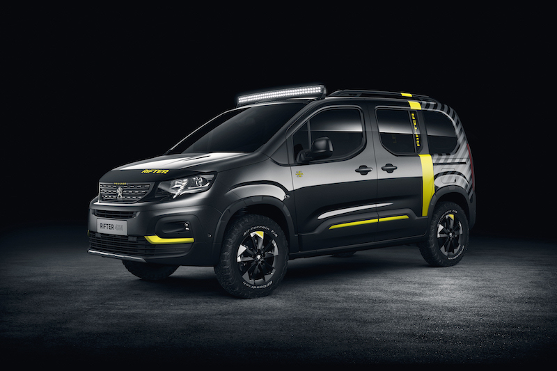 Ginevra 2018 Peugeot presenta il Rifter 4X4 Concept Ginevra 2018 Peugeot presenta il Rifter 4X4 Concept