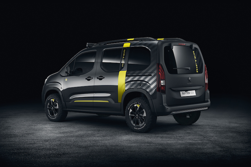 Ginevra 2018 Peugeot presenta il Rifter 4X4 Concept Ginevra 2018 Peugeot presenta il Rifter 4X4 Concept