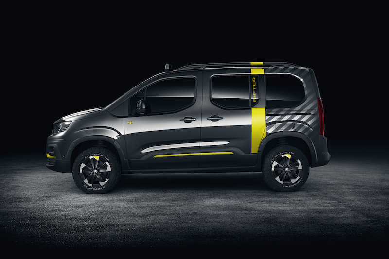 Ginevra 2018 Peugeot presenta il Rifter 4X4 Concept Ginevra 2018 Peugeot presenta il Rifter 4X4 Concept