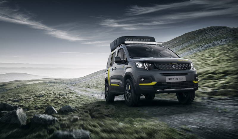 Ginevra 2018 Peugeot presenta il Rifter 4X4 Concept Ginevra 2018 Peugeot presenta il Rifter 4X4 Concept