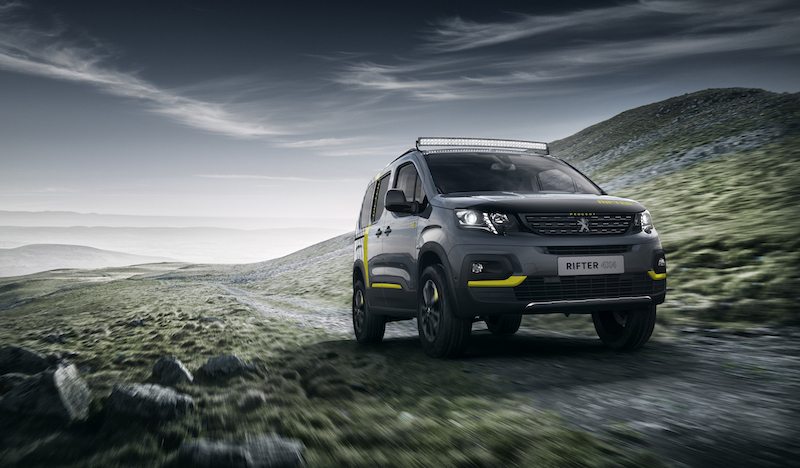 Ginevra 2018 Peugeot presenta il Rifter 4X4 Concept Ginevra 2018 Peugeot presenta il Rifter 4X4 Concept