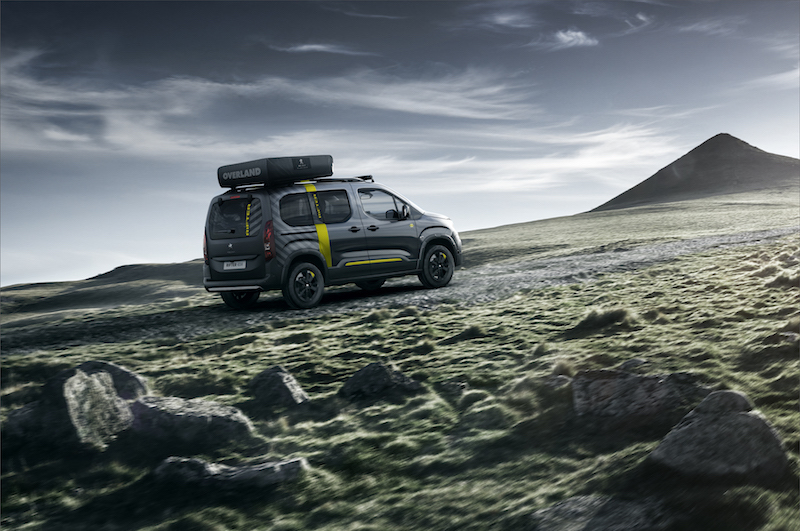 Ginevra 2018 Peugeot presenta il Rifter 4X4 Concept Ginevra 2018 Peugeot presenta il Rifter 4X4 Concept
