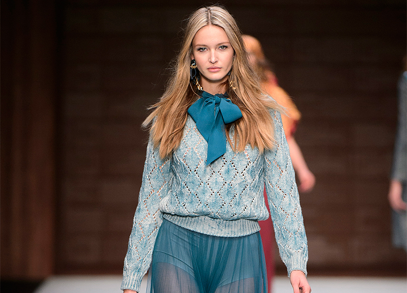 Milano Fashion Week 2018, Elisabetta Franchi s’ispira a Monica Vitti. FOTO Milano Fashion Week 2018, Elisabetta Franchi s’ispira a Monica Vitti. FOTO