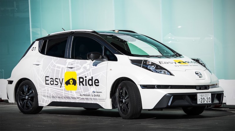 Nissan e DeNA: in Giappone i primi test di mobilità robotizzata Nissan e DeNA: in Giappone i primi test di mobilità robotizzata