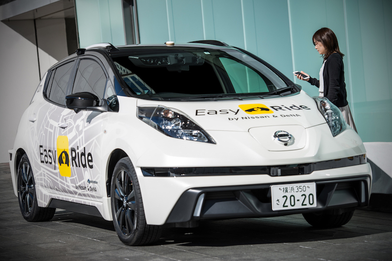 Nissan e DeNA: in Giappone i primi test di mobilità robotizzata Nissan e DeNA: in Giappone i primi test di mobilità robotizzata