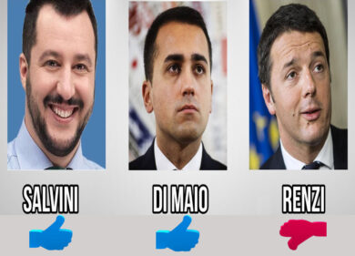 Elezioni 2018, chi sale chi scende. Video autogol e colpi di reni dei leader