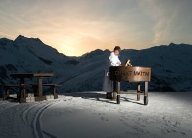 Colazione all’alba in quota a Livigno per ricordare chef stellato Mattias Peri