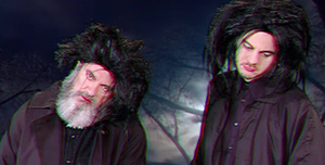 Cattelan e Carlo Lucarelli cantano “Carletto il principe dei mostri”. La Clip