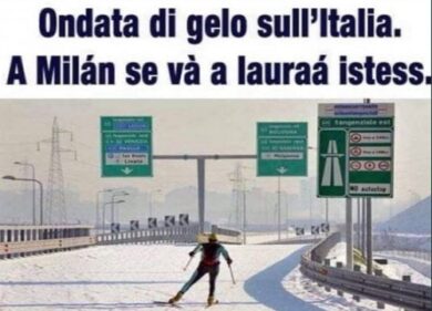 Meteo Milano: allerta neve anche oggi. Ma la città non si ferma