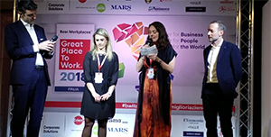 Great Place To Work 2018: Mars Italia riceve il Premio Sviluppo da EF