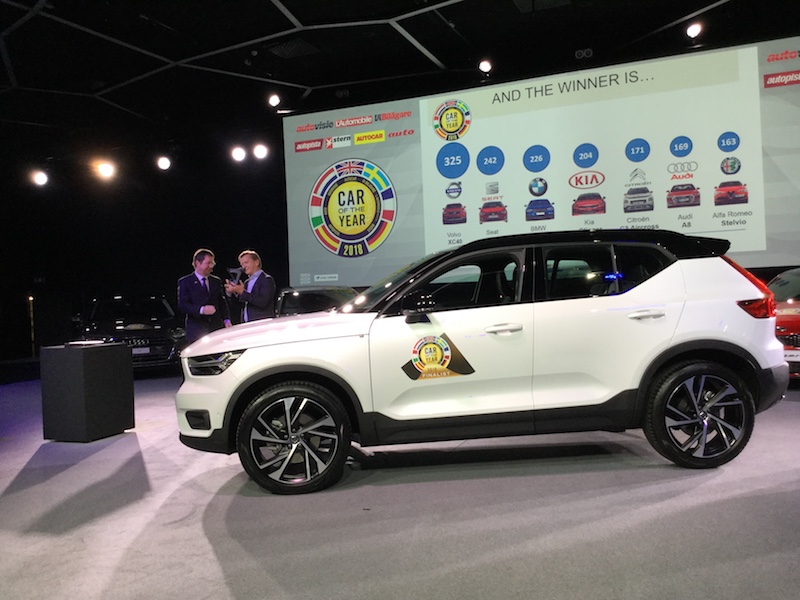Car of the Year 2018: and the winner is  VOLVO XC40