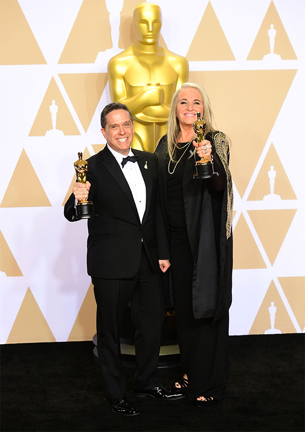 Oscar 2018, trionfa la “Forma dell’acqua”. Migliori attori: Oldman e McDormand Oscar 2018, trionfa la “Forma dell’acqua”. Migliori attori: Oldman e McDormand