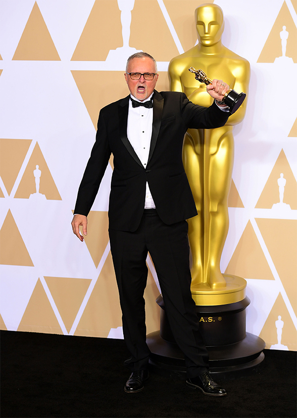 Oscar 2018, trionfa la “Forma dell’acqua”. Migliori attori: Oldman e McDormand Oscar 2018, trionfa la “Forma dell’acqua”. Migliori attori: Oldman e McDormand