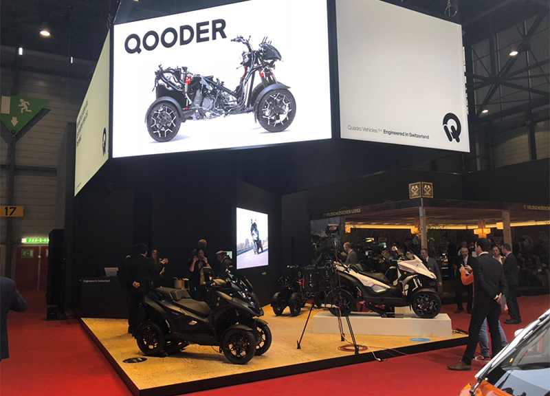 Ginevra 2018, Quadro Vehicles S.A. presenta QOODER