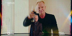 Crozza, botta e risposta fra Sting (quello vero) e Maurizio Crozza