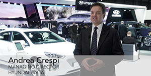 Hyundai al Salone di Ginevra, intervista ad Andrea Crespi