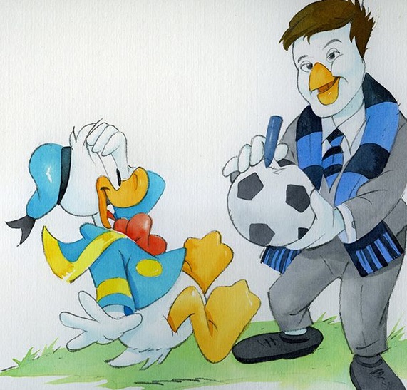 Inter, 110 anni: Icardi, Zanetti, Spalletti e Toldo “versione Topolino”. FOTO