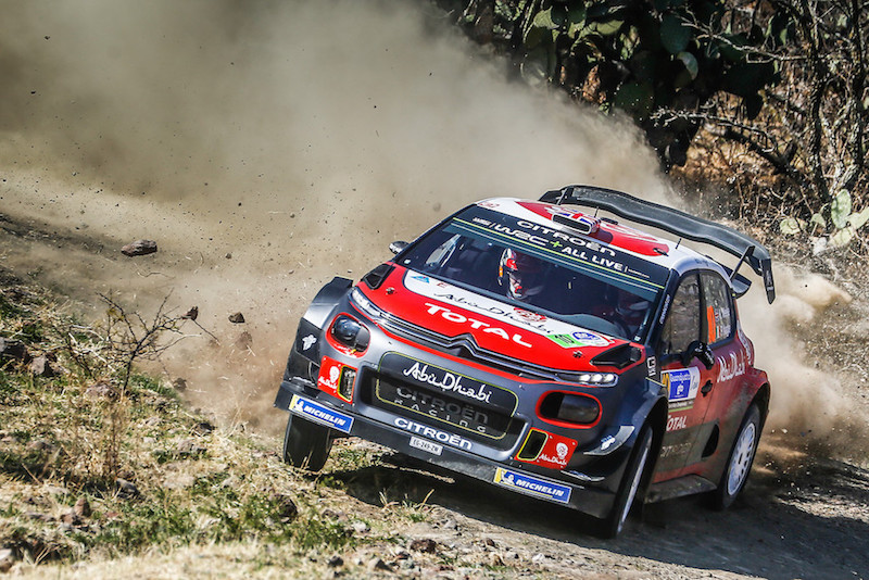 Rally Mexico:Loeb domina la scena e porta la Citroen C3 WRC al secondo posto Rally Mexico:Loeb domina la scena e porta la Citroen C3 WRC al secondo posto