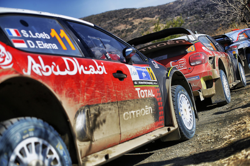 Rally Mexico: le Citron C3 WRC in corsa per il podio