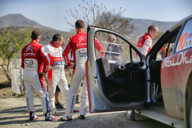 Rally Mexico: le Citron C3 WRC in corsa per il podio