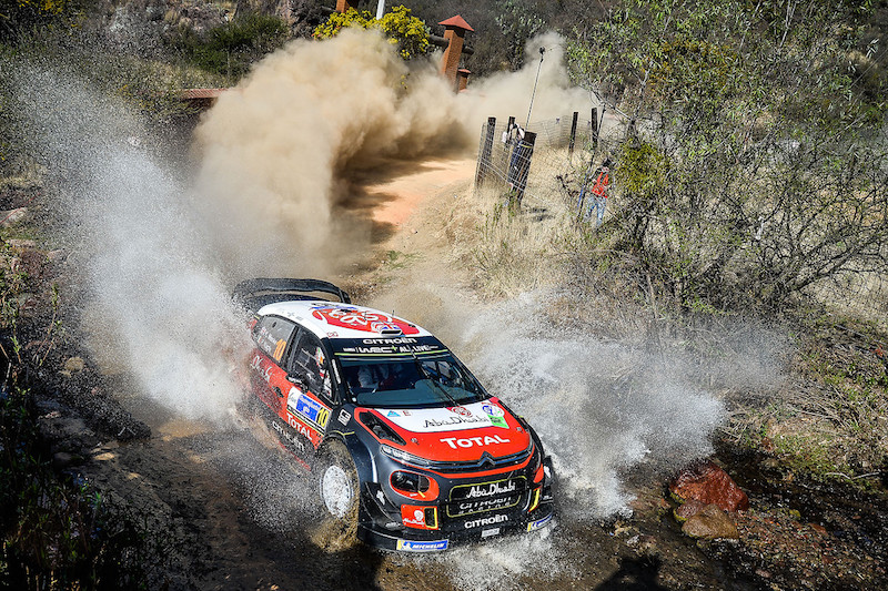 Rally Mexico: le Citron C3 WRC in corsa per il podio