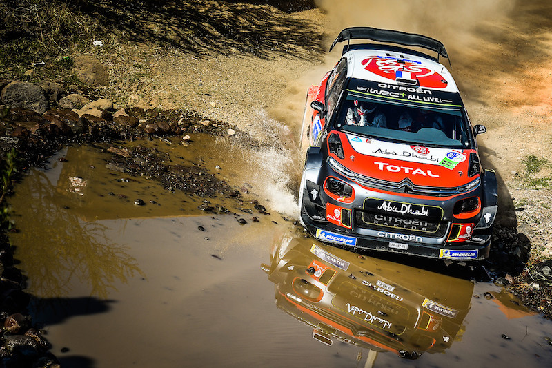 Rally Mexico: le Citron C3 WRC in corsa per il podio